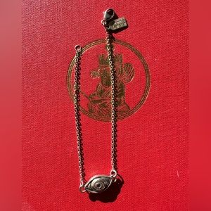 Pamela Love Sterling Silver Diamond and Sapphire Bracelet